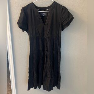 Anthropologie black dress